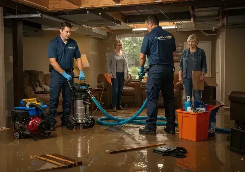 Basement Water Extraction and Removal Techniques process in Saint Charles, MI